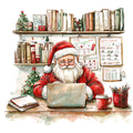 Santas Day Off Fabric Panel 14