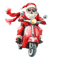Santas Day Off Fabric Panel 9