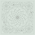 Sashiko Cloth Dreamcatcher