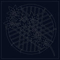 Sashiko Cloth Momiji