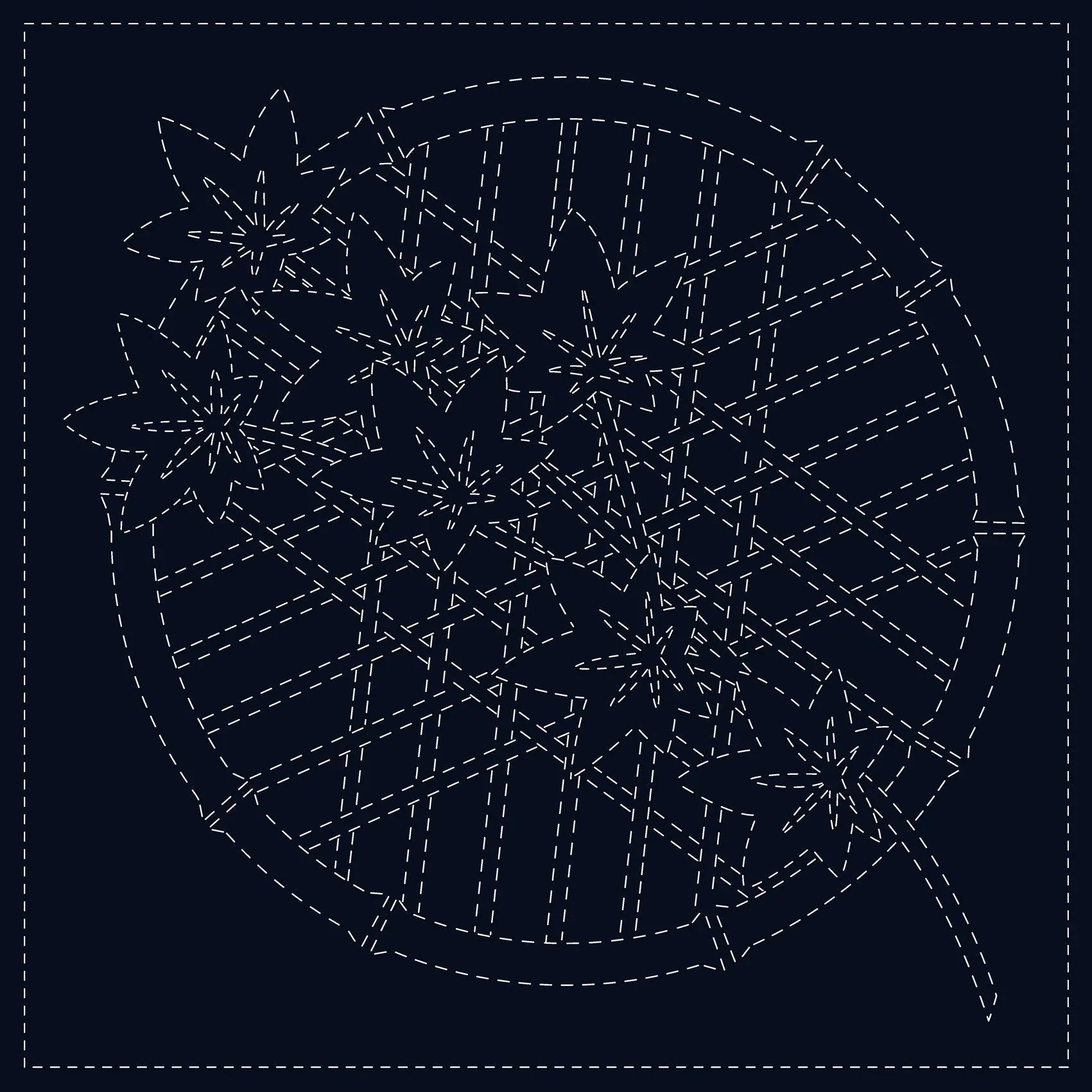 Sashiko Cloth Momiji