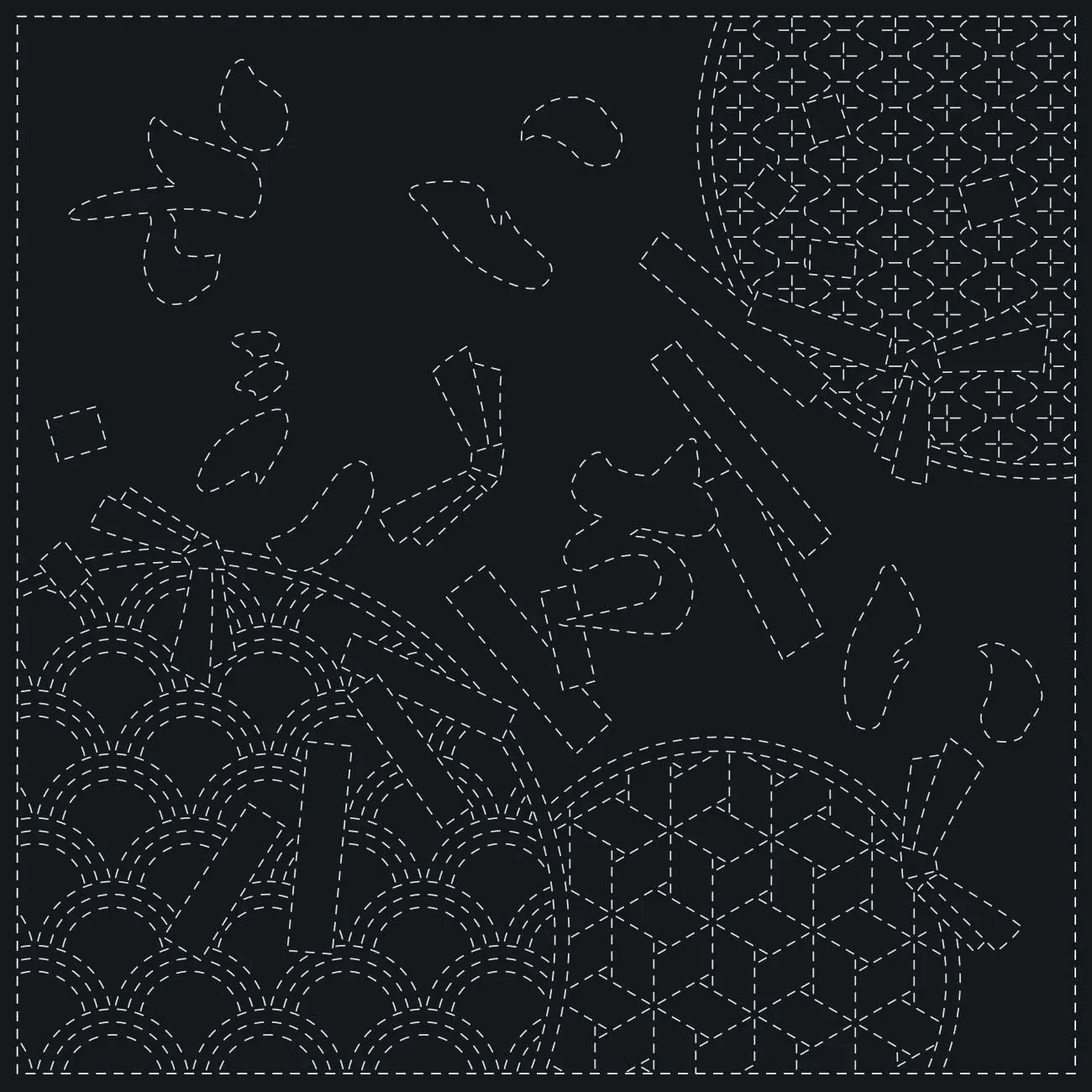 Sashiko Cloth Wishes