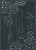 Sashiko Cloth-Yarn Dyed Nep Windchimes Blue