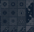 Sashiko Selections Part 2 Navy
