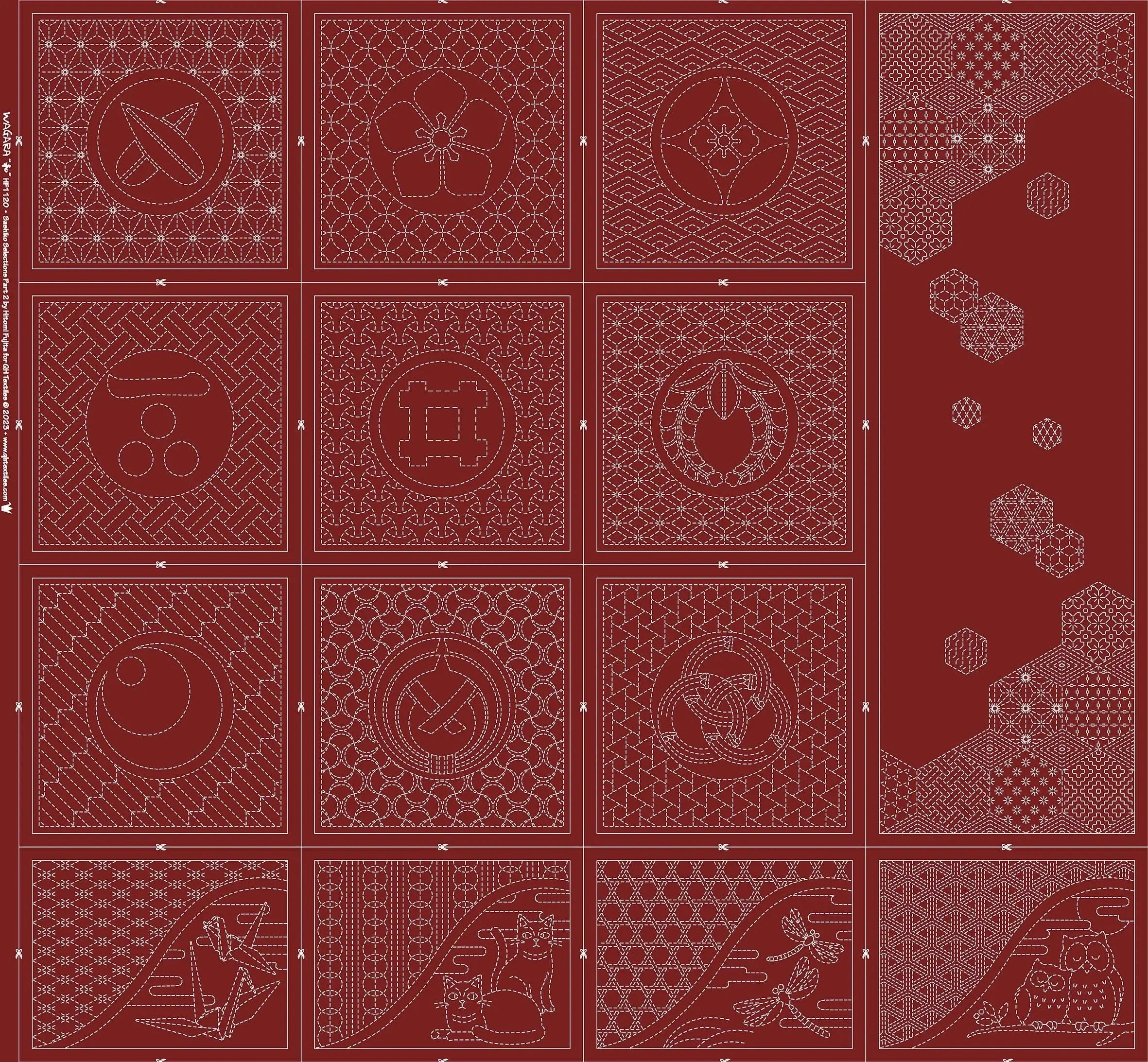 Sashiko Selections Part 2 Red