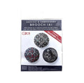 Sashiko & Embroidery Brooch A