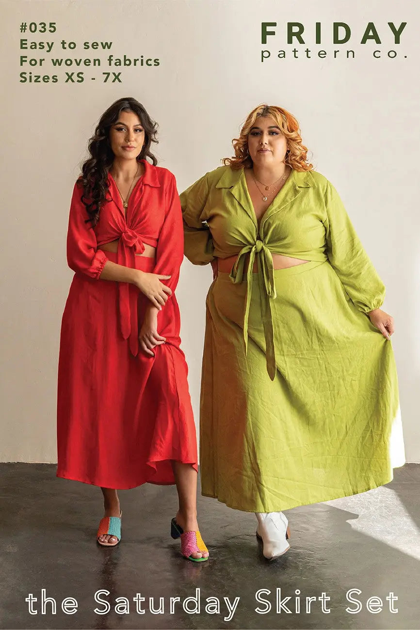 Saturday Skirt Set Pattern