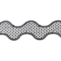 Scalloped Venise Lace Trim, 2-inch X 5 Yards – Floral Starburst Openwork Border