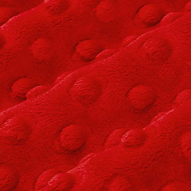 Scarlet" Cuddle Dimple 58/60" Fabric per yard