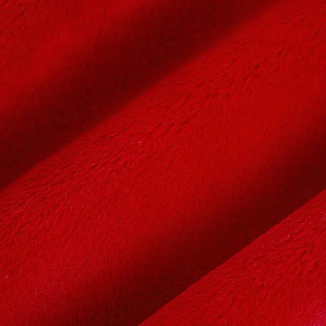 Scarlet" Solid Cuddle 3 58/60" Fabric per yard