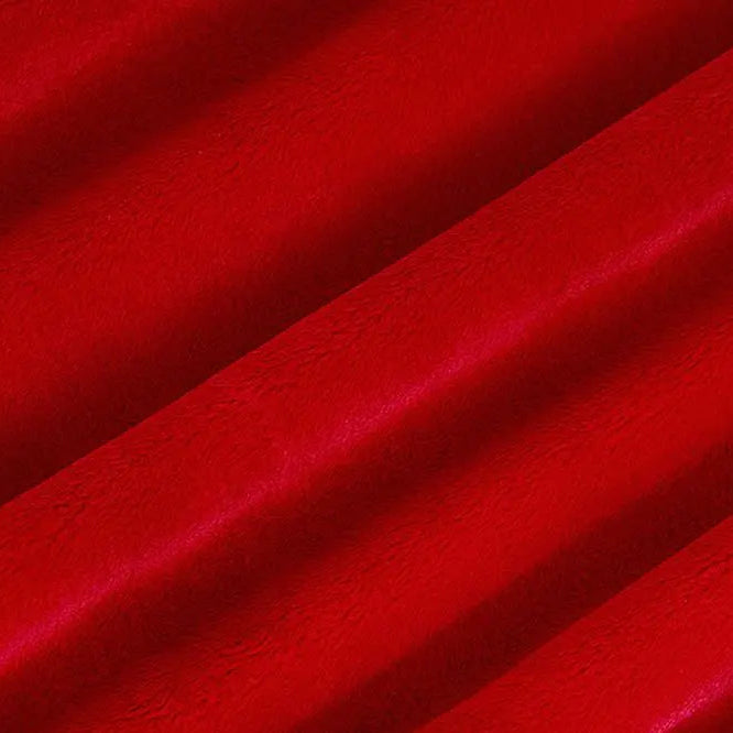 Scarlet" Solid Cuddle 3 58/60" Fabric per yard