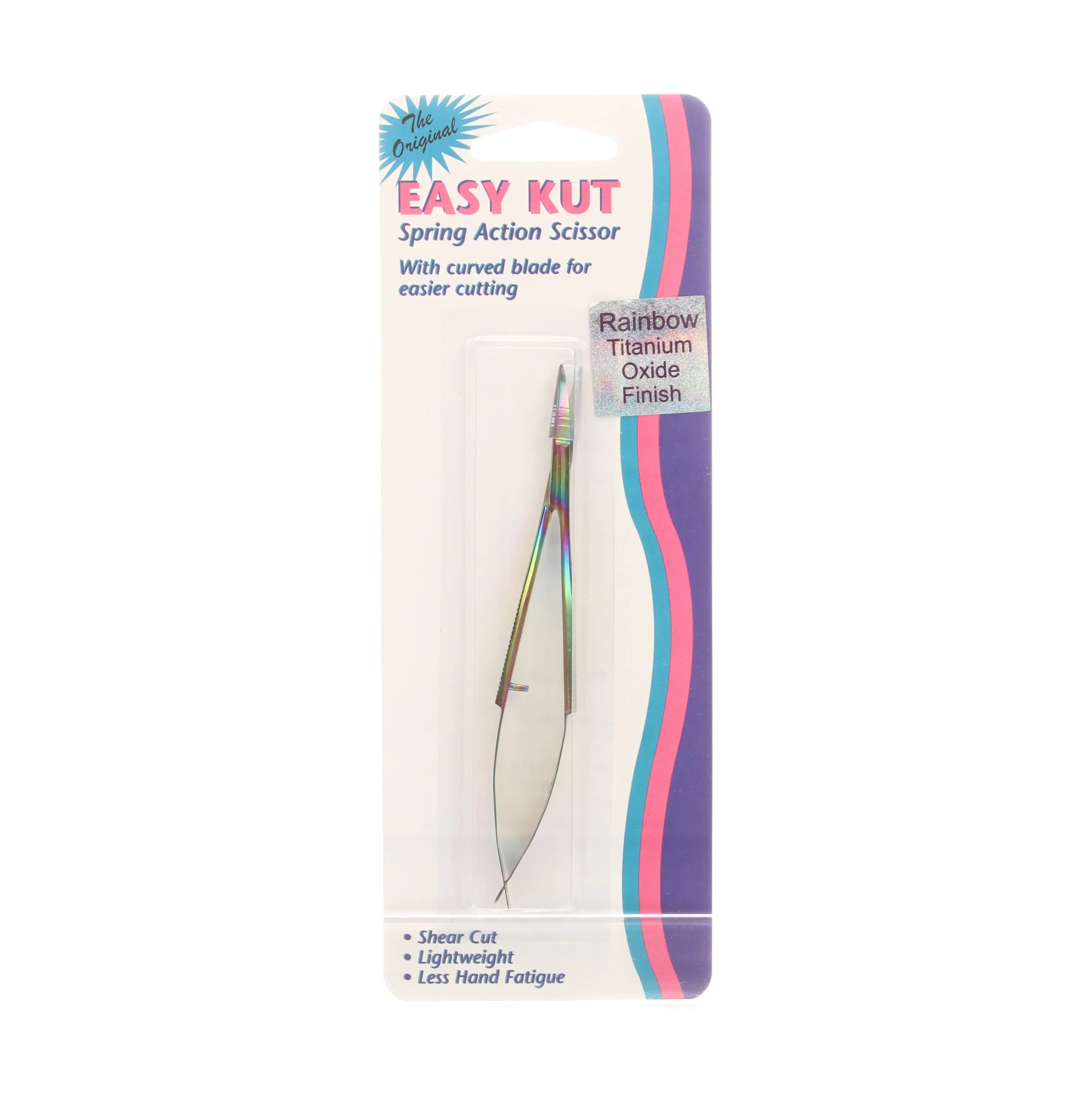 Scissor Easykut Spring Action Rainbow