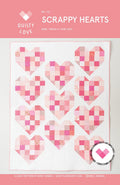 Scrappy Hearts Quilt Pattern