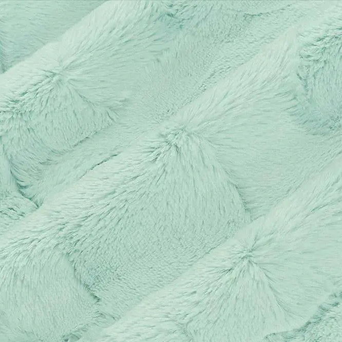 Sea Glass Luxe Cuddle Hide 58/60" Fabric per yard