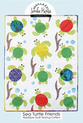 Sea Turtle Friends Applique Quilt