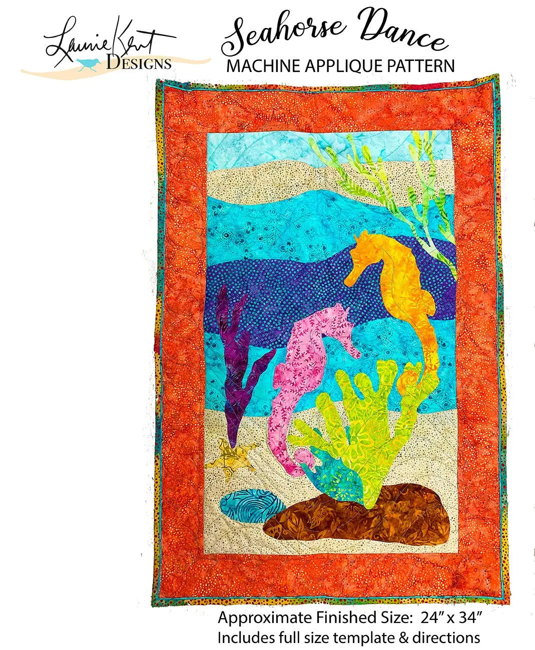 Seahorse Dance Applique