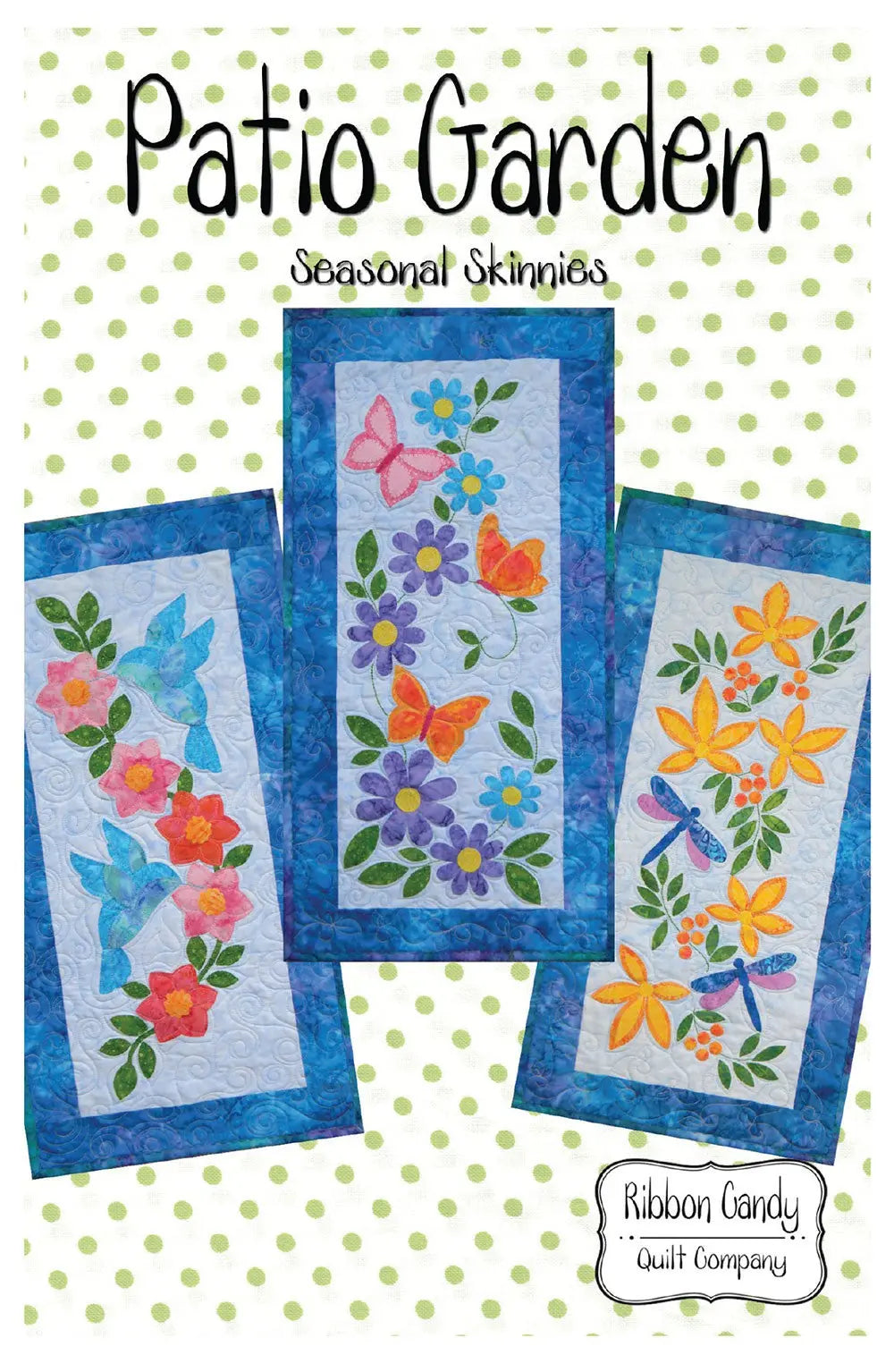 Seasonal Skinnies Patio Garden - Fusible Applique