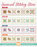 Seasonal Stitchy Stars Tablerunner Pattern