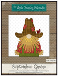 September Gnome Precut Fused Applique Pack