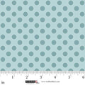 Serene Blue Polka Dot Layla 44"/45" Cotton Fabric per Yard