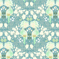 Serenity Blooms - First Kiss - Blue 44" / 45" Fabric Per Yard