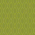 Sew Bloom - Ogee Dots - Lime 44" / 45" Fabric Per Yard