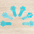 Sew Daisy Bookmarks Blue