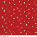 Sew in Love - Rosebuds - Red 44"/45" Fabric Per Yard