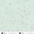Sewing Bird Frost Cotton Wideback Fabric per yard