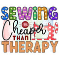 Sewing Therapy Fabric Panel