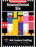Sewsational Six Printed Pattern - Linda's Electric Quilters