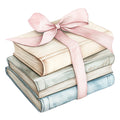 Shabby Chic Books Fabric Panel 14