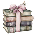 Shabby Chic Books Fabric Panel 19