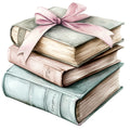 Shabby Chic Books Fabric Panel 3