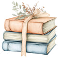 Shabby Chic Books Fabric Panel 6