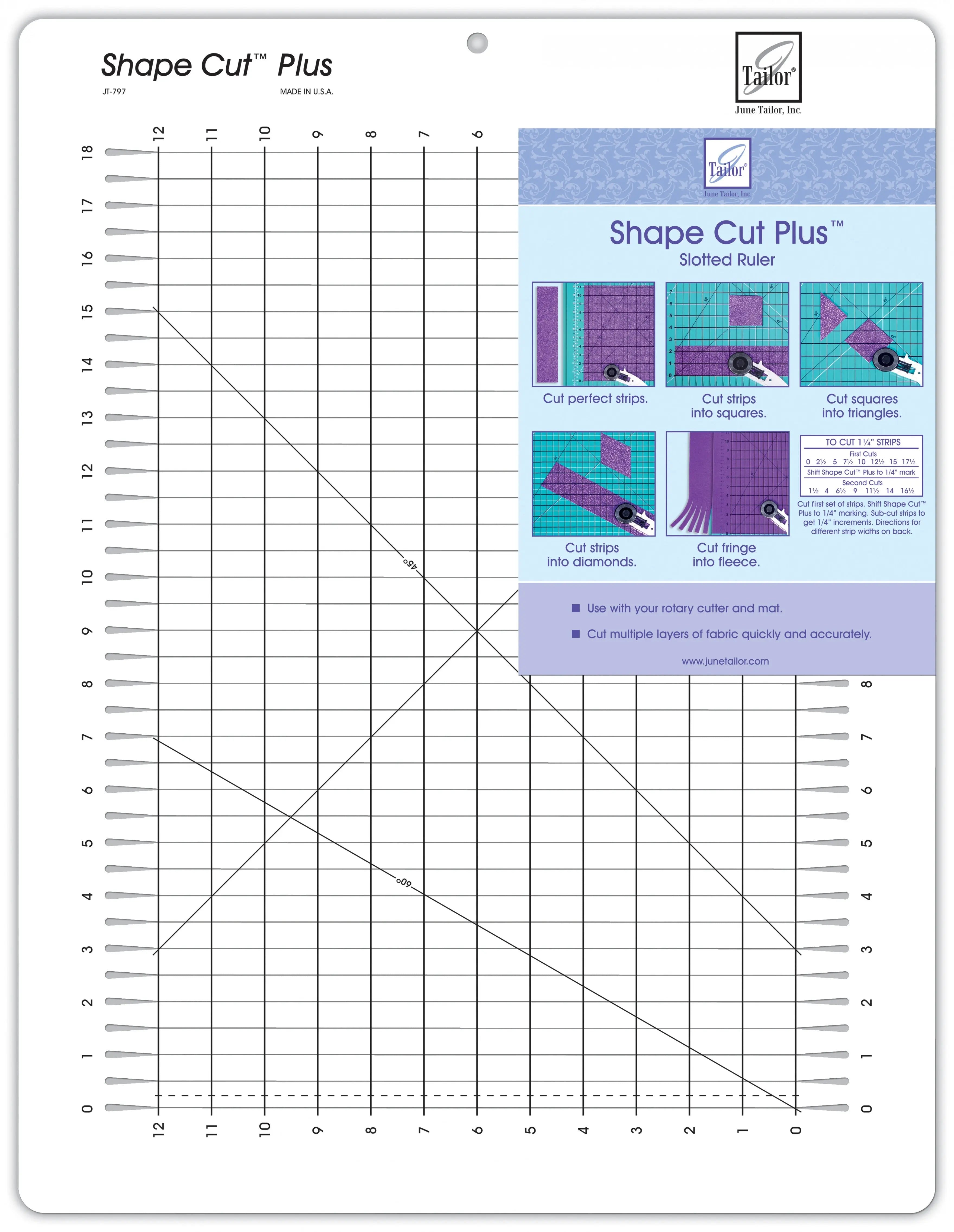 Shape Cut Plus Template