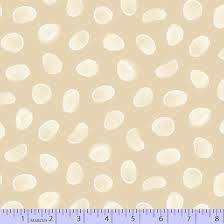 Shells - Sun Moments - Cream 44" / 45" Fabric Per Yard