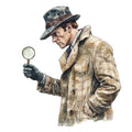 Sherlock Holmes Fabric Panel 19