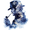 Sherlock Holmes Fabric Panel 6