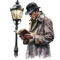 Sherlock Holmes Fabric Panel 7