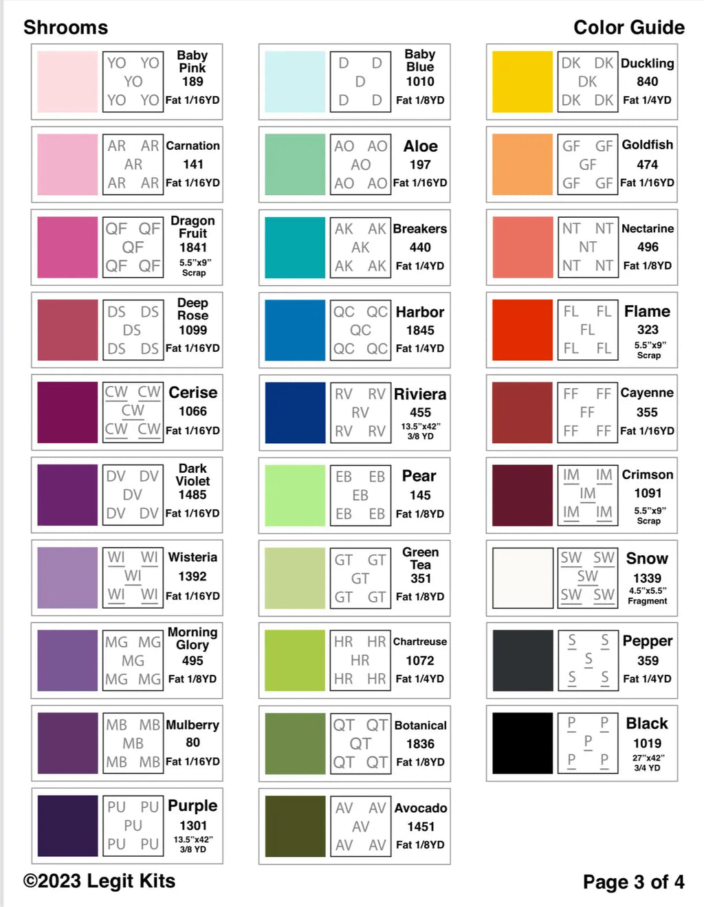 Shrooms Pattern