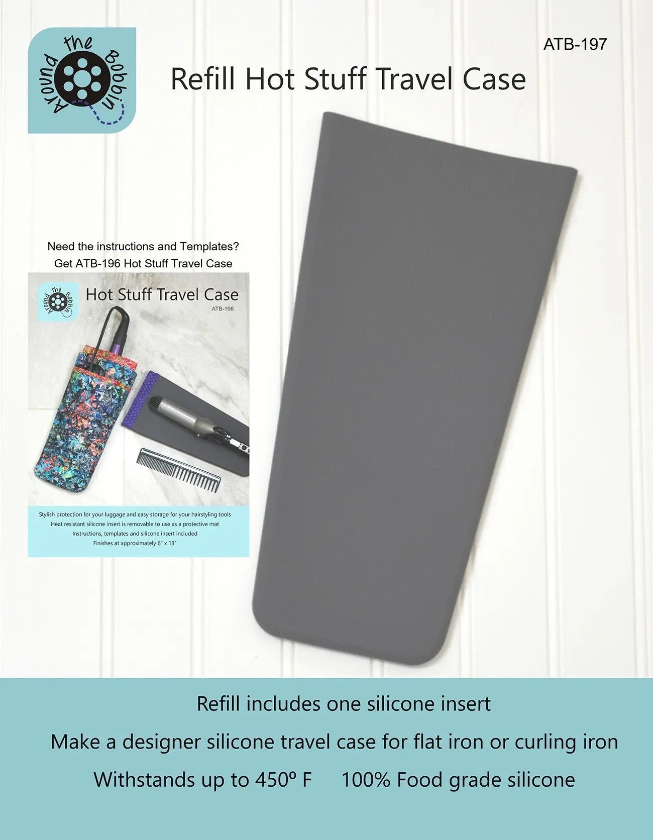 Silicone Refill Hot Stuff Travel Case