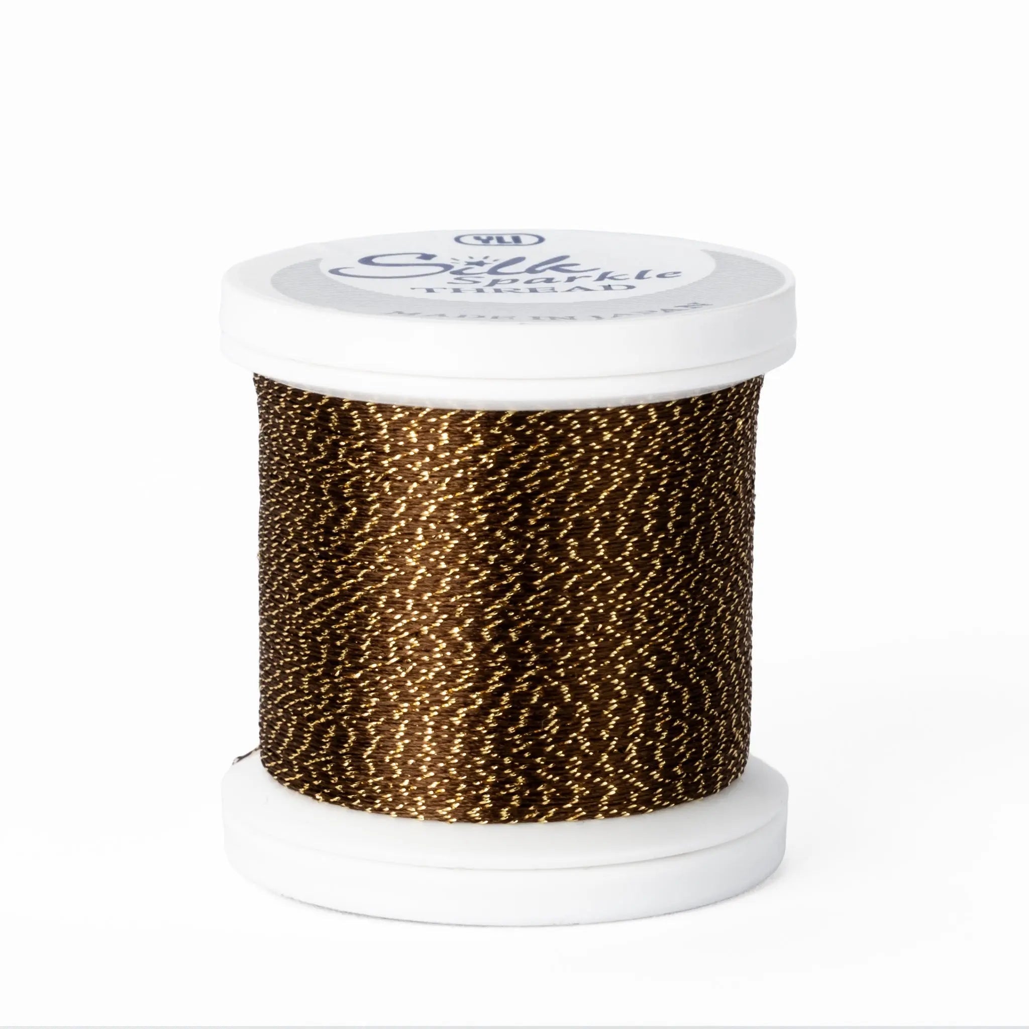 Silk #100 - G23 Brown Sparkle Spool