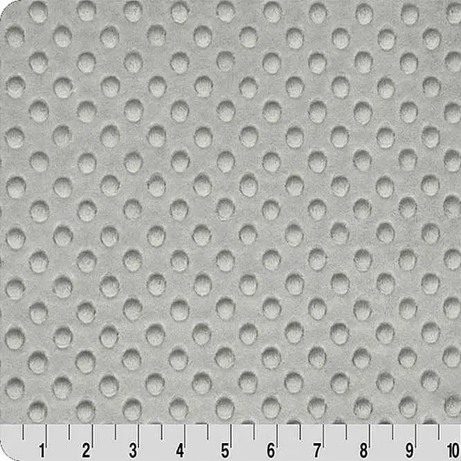 Silver Cuddle Dimple 58/60" Fabric per yard