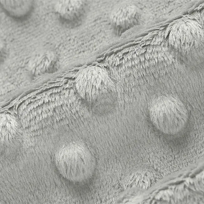 Silver Cuddle Dimple 58/60" Fabric per yard
