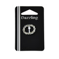 Silver Dazzling Rhinestone Buckles