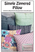 Simple Zippered Pillow