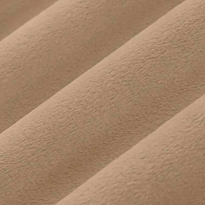Simply Taupe Solid Cuddle 3 58/60" Fabric per yard