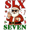 Six Seven Christmas Fabric Panel 6