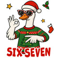 Six Seven Christmas Fabric Panel 9